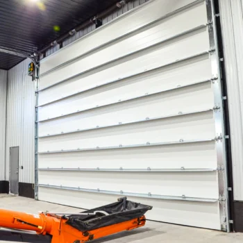 large mobile equipment inside large room