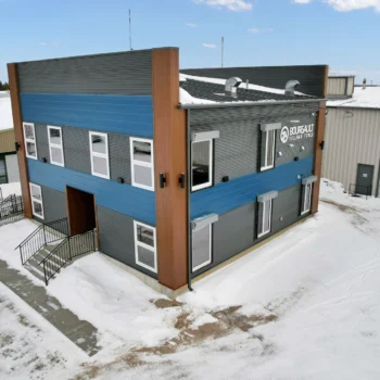 Bourgeault Tillage Tools exterior aerial image