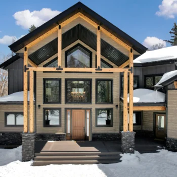 Drop-Tine Ranch front entrance exterior