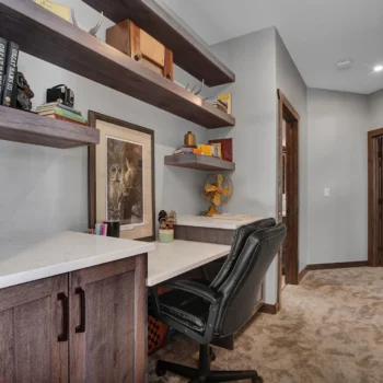 Drop-Tine Ranch office area