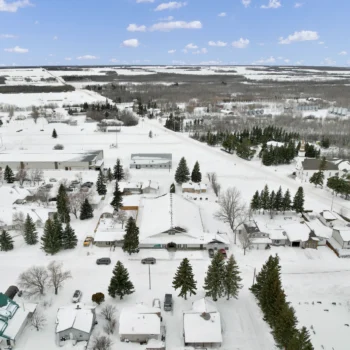 St. Brieux Manor exterior aerial image