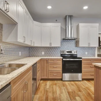 St. Brieux Manor kitchen area