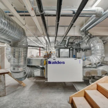 St. Brieux Manor mechanical area