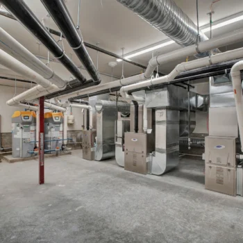 St. Brieux Manor mechanical room