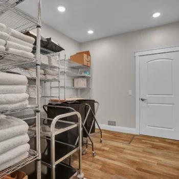 St. Brieux Manor storage room